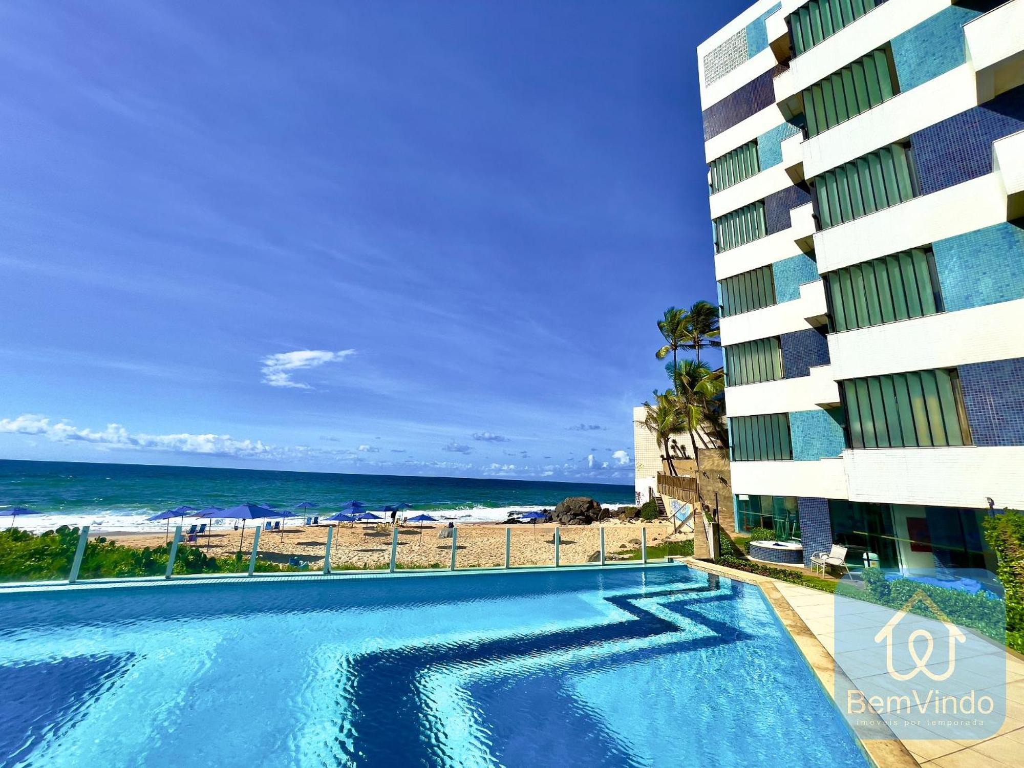 Apartamento Completo Com Vista Mar E Pe Na Areia Салвадор Екстериор снимка