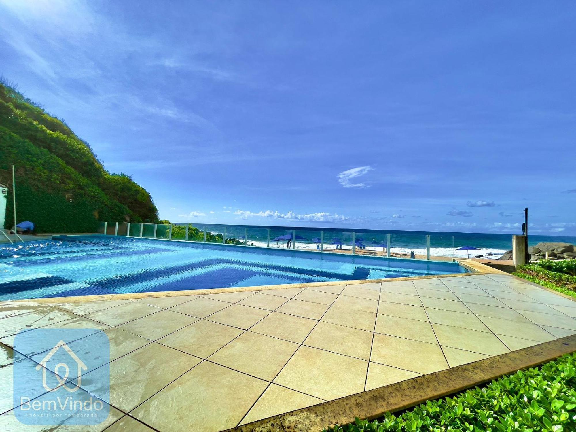 Apartamento Completo Com Vista Mar E Pe Na Areia Салвадор Екстериор снимка