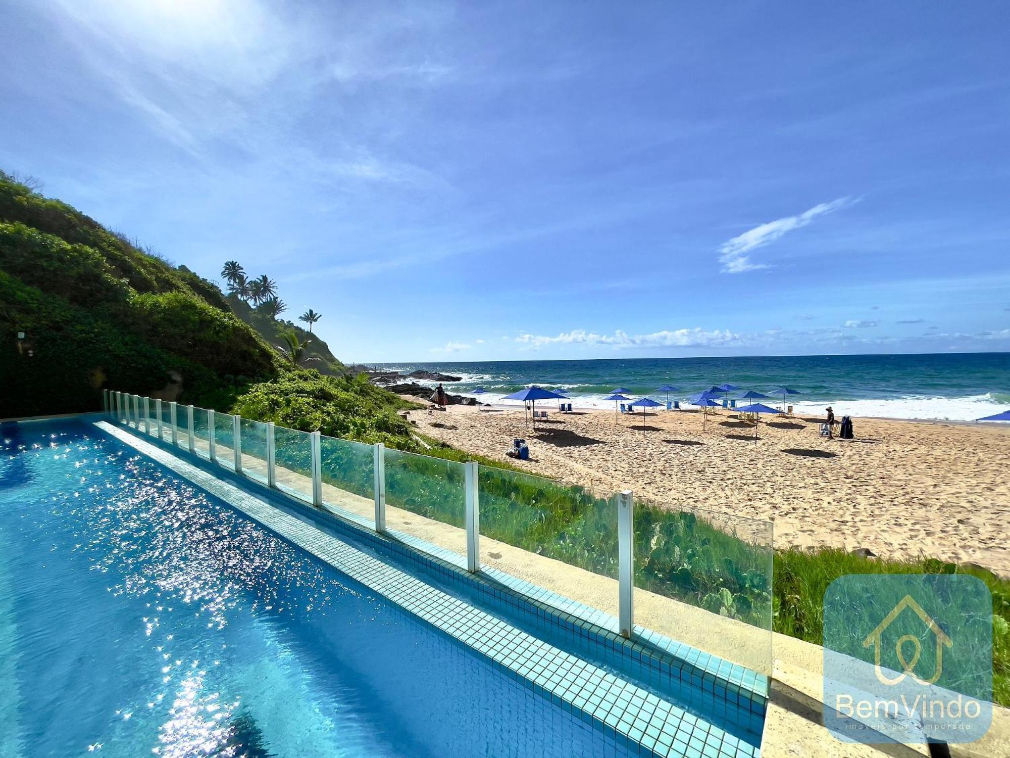 Apartamento Completo Com Vista Mar E Pe Na Areia Салвадор Екстериор снимка