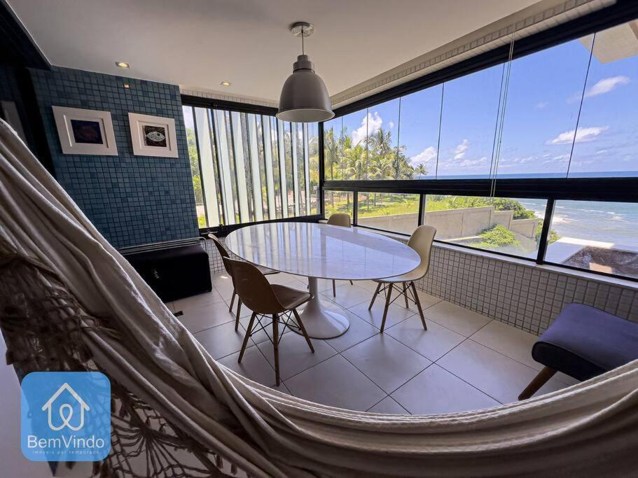 Apartamento Completo Com Vista Mar E Pe Na Areia Салвадор Екстериор снимка